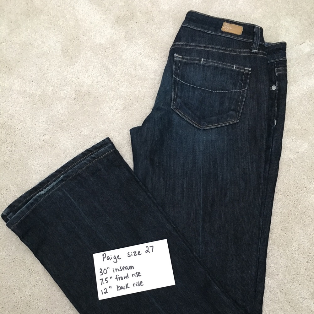Paige Premium Denim Bootcut Jeans size 27